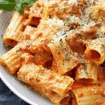 Roasted Red Pepper Rigatoni