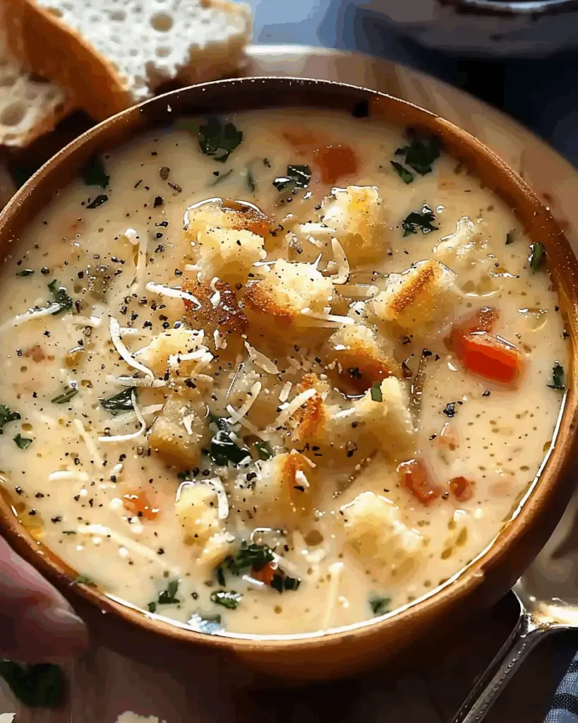 Creamy Tuscan White Bean Soup