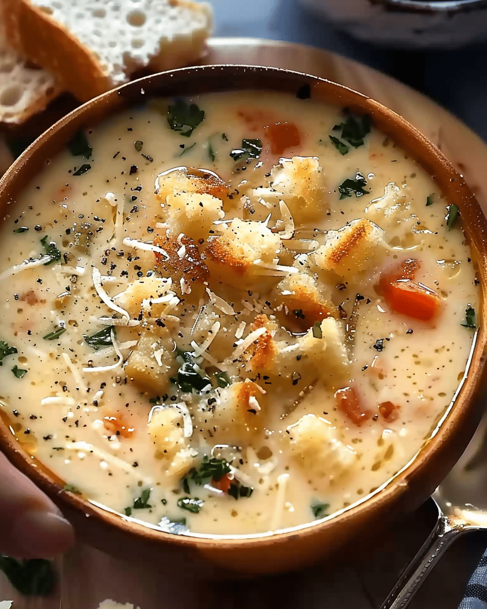 Creamy Tuscan White Bean Soup