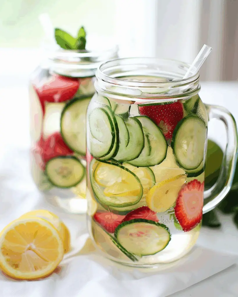 Detox Water for a Flat Belly Recipe