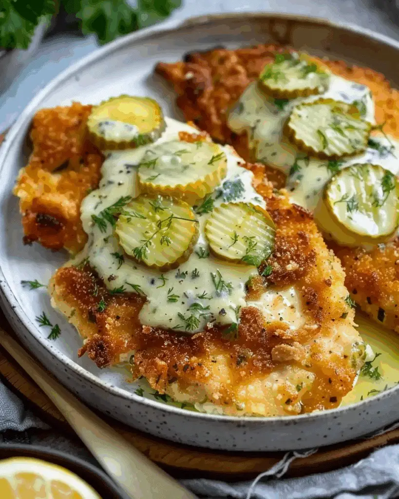 Dill Pickle Parmesan Chicken