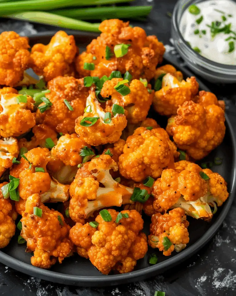 Air Fryer Buffalo Cauliflower