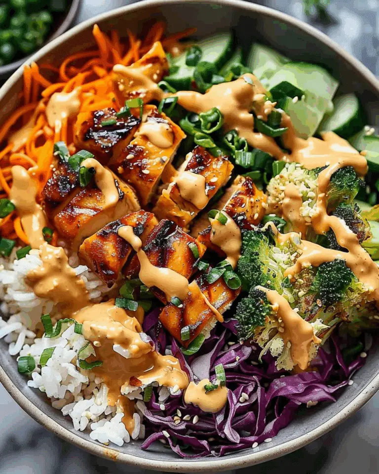 Irresistible Bang Bang Chicken Bowl Recipe for Flavor Lovers