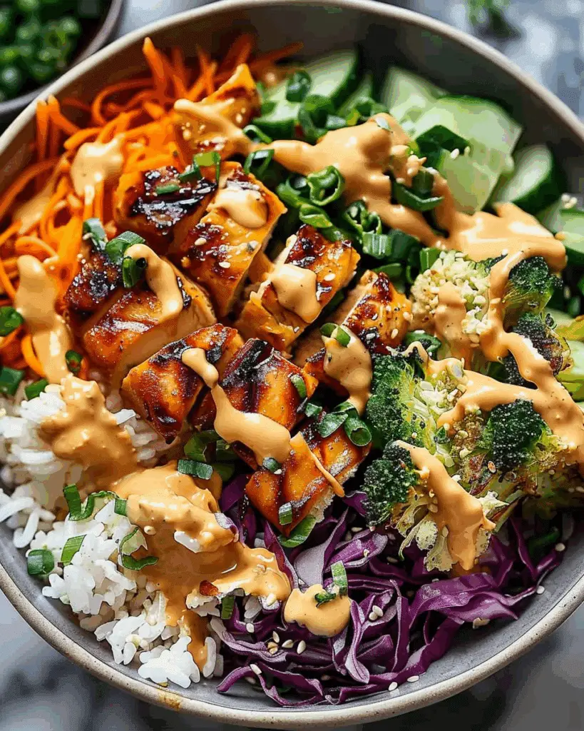 Irresistible Bang Bang Chicken Bowl Recipe for Flavor Lovers