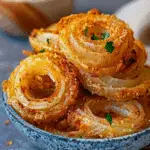 Baked Parmesan Onion Rings (Keto-Friendly & Ultra-Crispy)