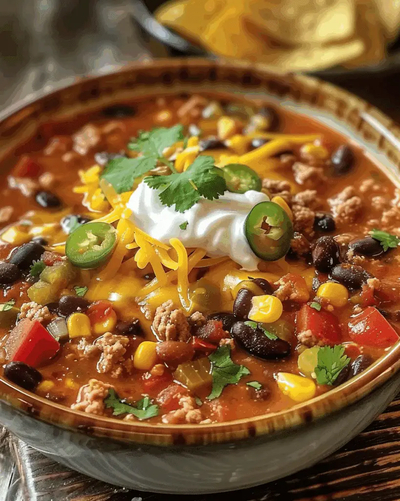 7‑Can Taco Soup