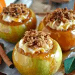 Baked Apples with Pumpkin Pie Filling