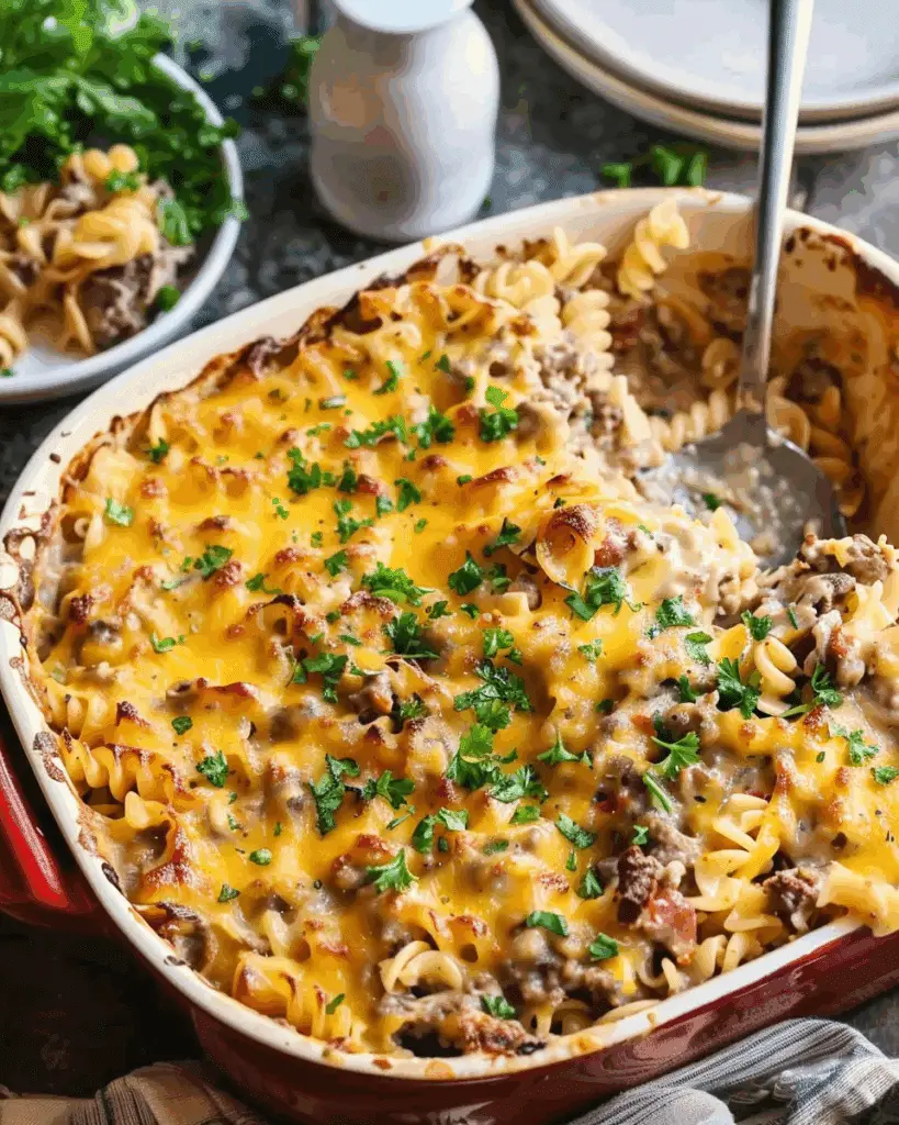 Beef and Noodle Casserole