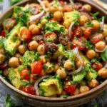 Chickpea Avocado Salad
