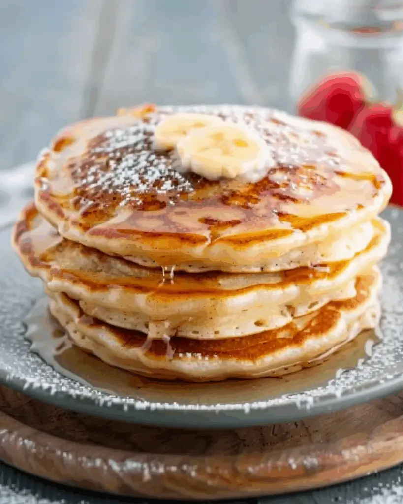 Fluffy Cinnamon Pancakes