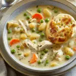 Creamy Chicken & Vegetable Soup