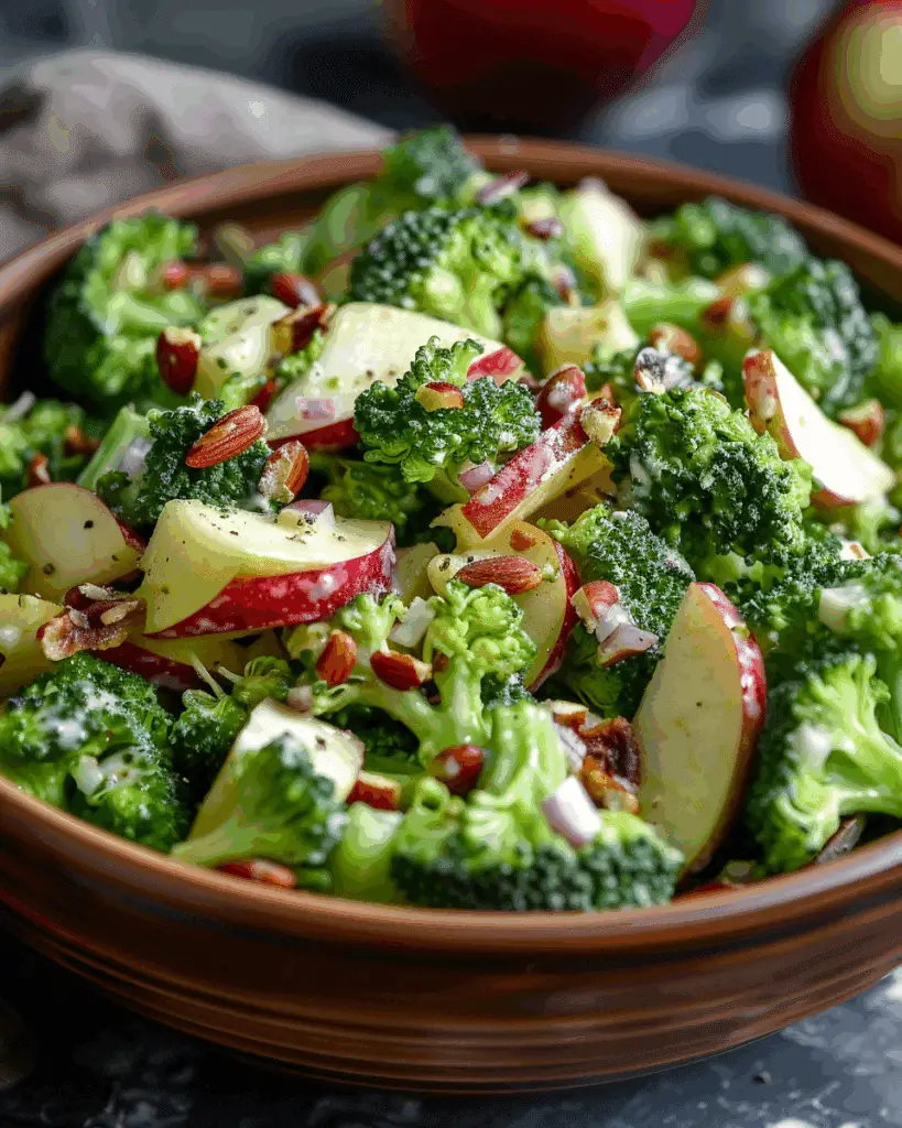 Creamy Broccoli Apple Salad