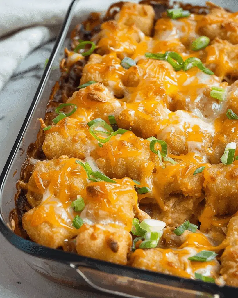 Big Mac Tater Tot Casserole