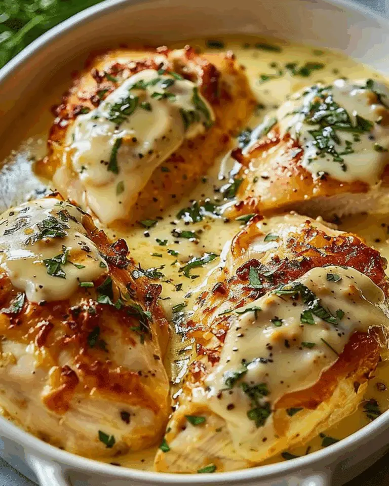 Creamy Baked Asiago Chicken