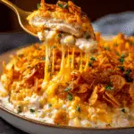 French Onion Chicken and Rice Casserole