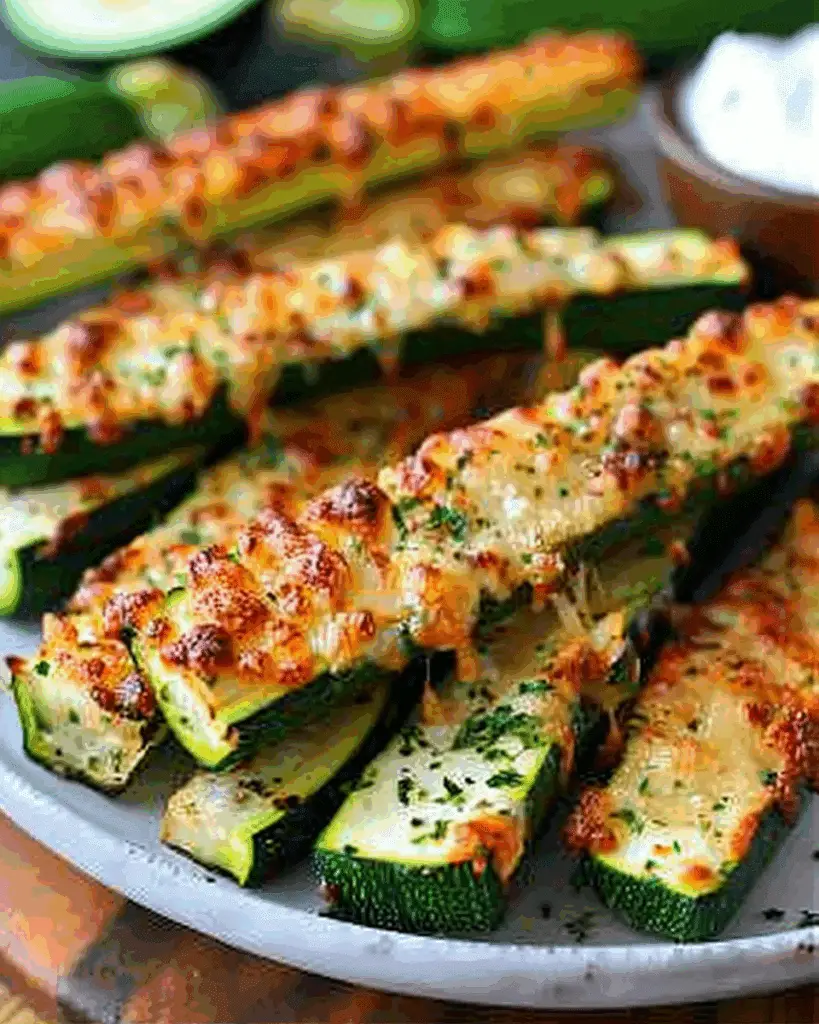 Cheesy Zucchini Sticks That’ll Make Me Forget Breadsticks Ever Existed
