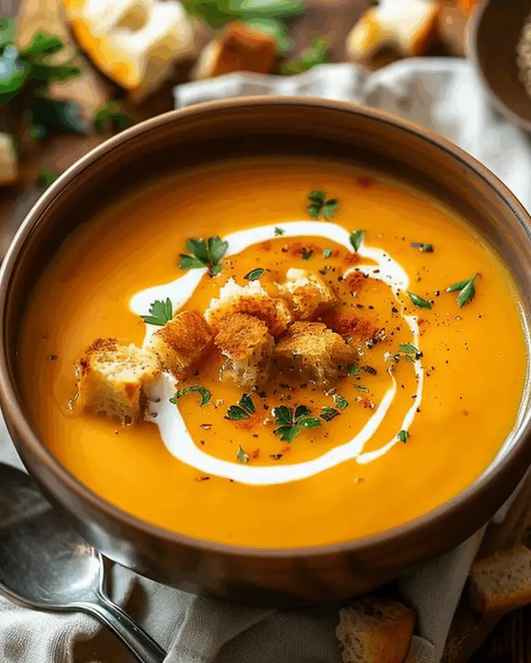 Creamy Butternut Squash Soup for Cozy Fall Nights