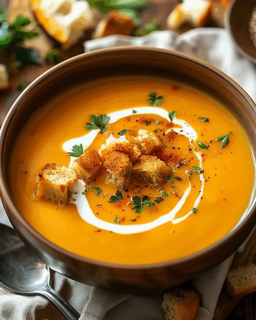 Creamy Butternut Squash Soup for Cozy Fall Nights