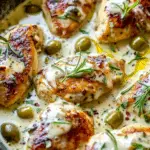 Creamy Pepperoncini Chicken Skillet