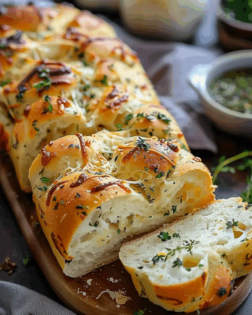 Italian Herbs and Cheese Bread