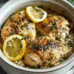 Slow Cooker Lemon Garlic Chicken