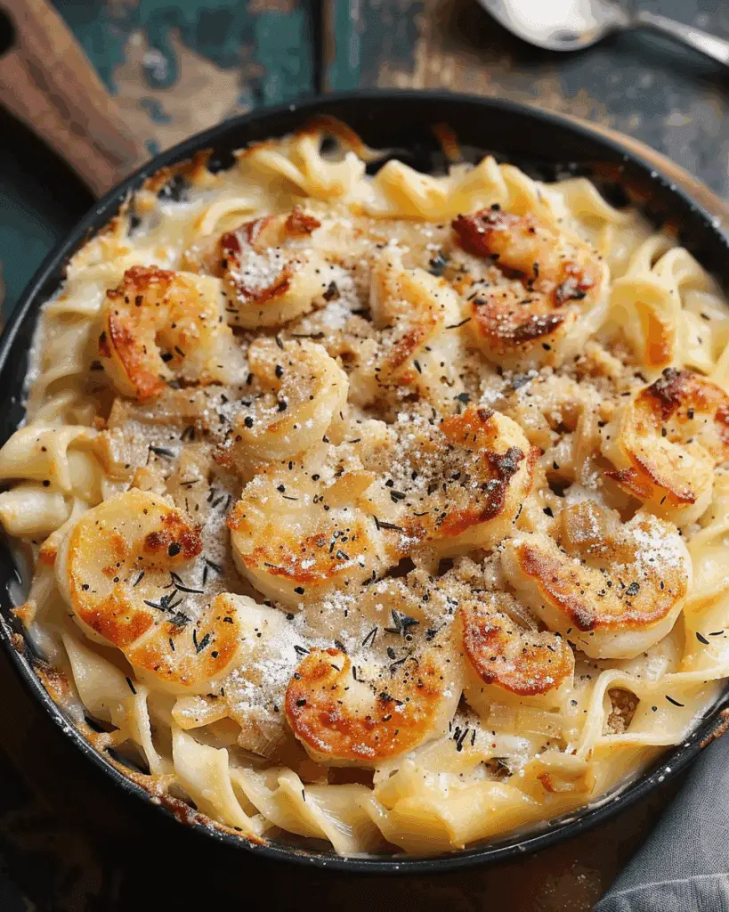 Blackened Shrimp Stroganoff