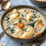 Creamy Rotisserie Chicken Gnocchi Soup