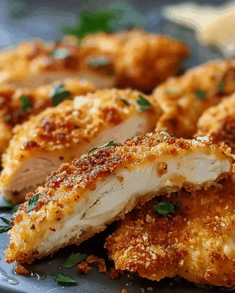 Crispy Baked Parmesan Chicken
