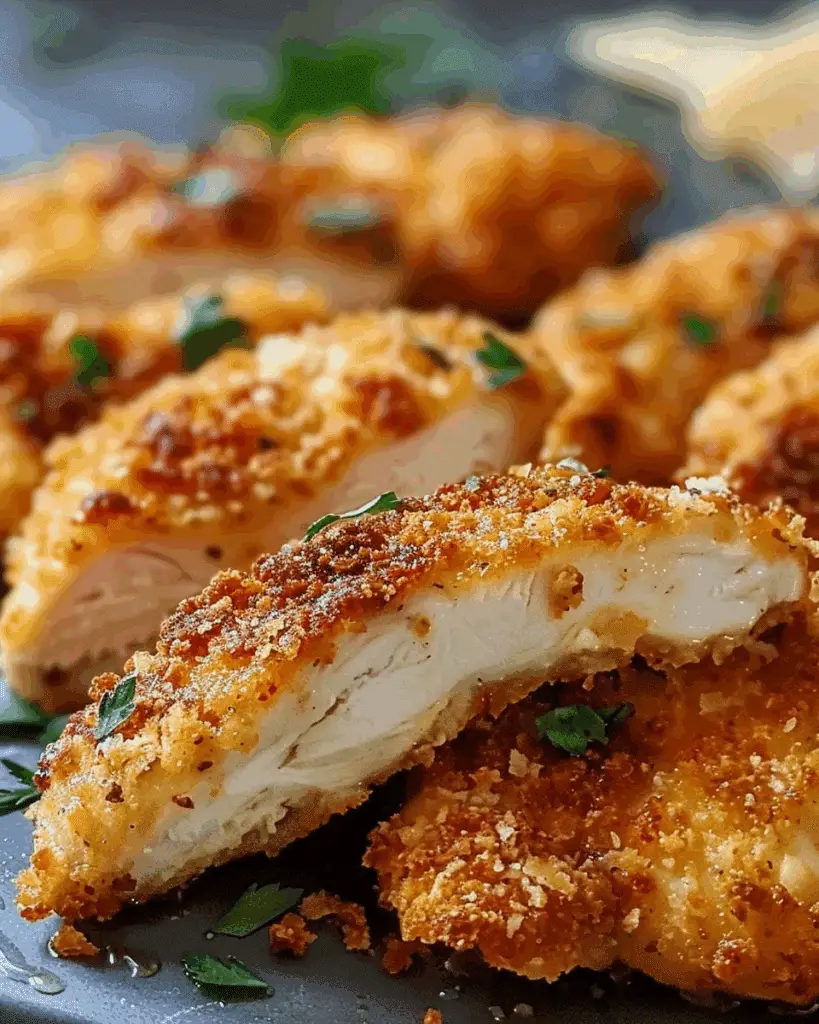Crispy Baked Parmesan Chicken