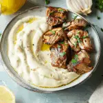 Creamy Garlic Tahini Yogurt Sauce