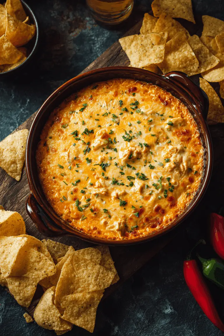 Slow Cooker Buffalo Chicken Dip
