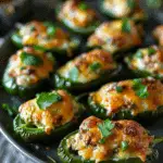 Spicy Sausage-Stuffed Jalapeño Poppers