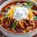 Slow Cooker Turkey Chili