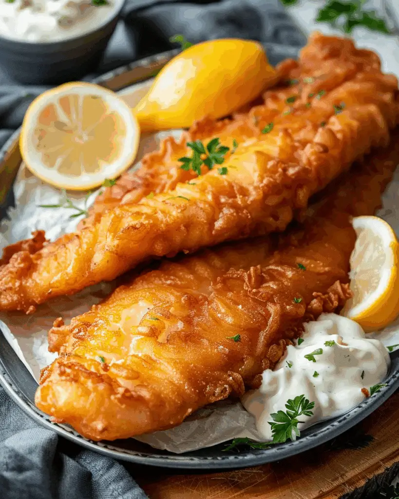 Crispy Fried Fish Batter