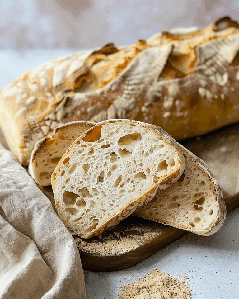 Homemade Ciabatta Bread