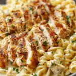 Creamy Garlic-Parmesan Chicken Pasta
