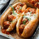 Classic Meatball Sub Sandwich