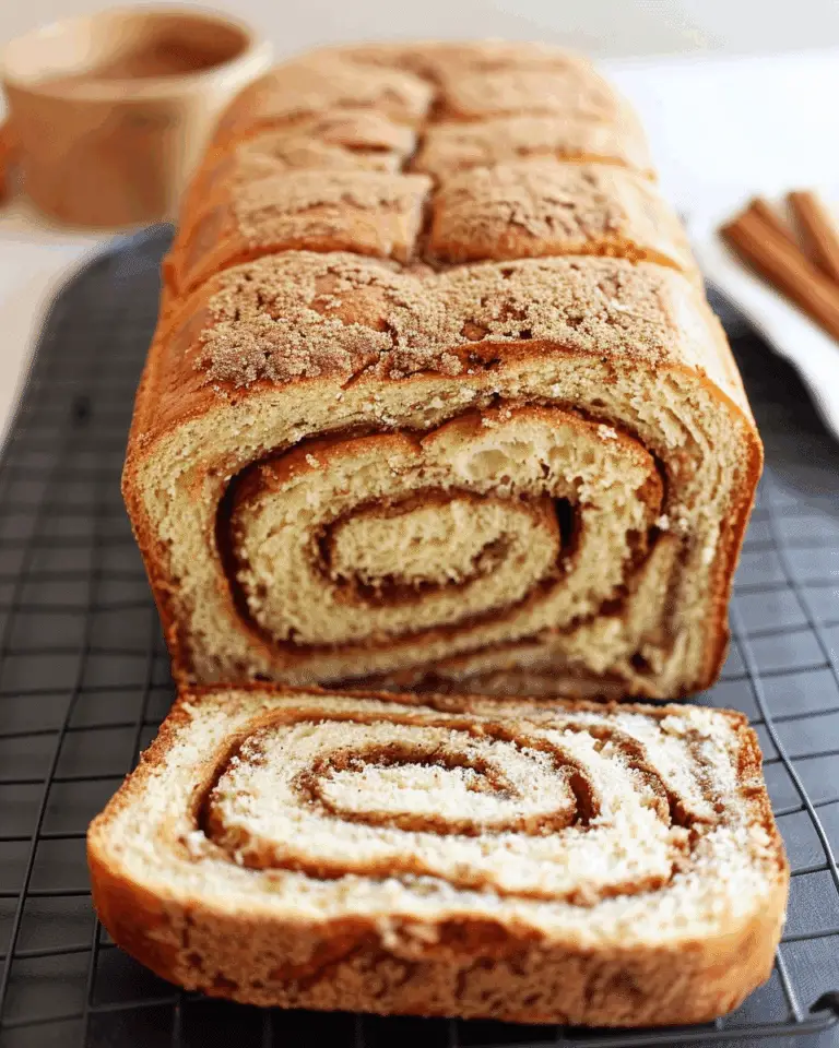 Homemade Cinnamon Swirl Bread