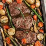 Sheet Pan Steak and Vegetables