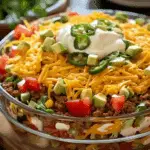 Seven Layer Dip (Tex-Mex Style)