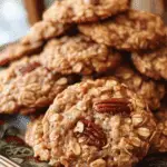 Soft-Centered Oatmeal Pecan Cookies