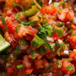 Fresh Homemade Tomato Salsa