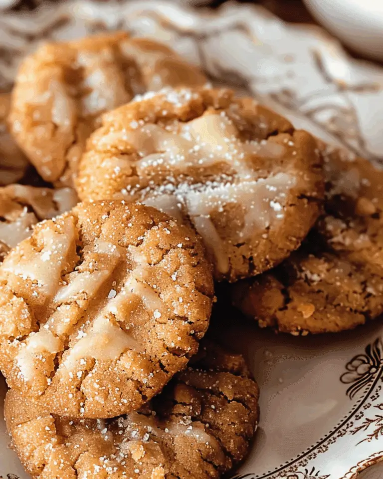 Apple Cider Cookies with Brown Butter and Cinnamon Sugar