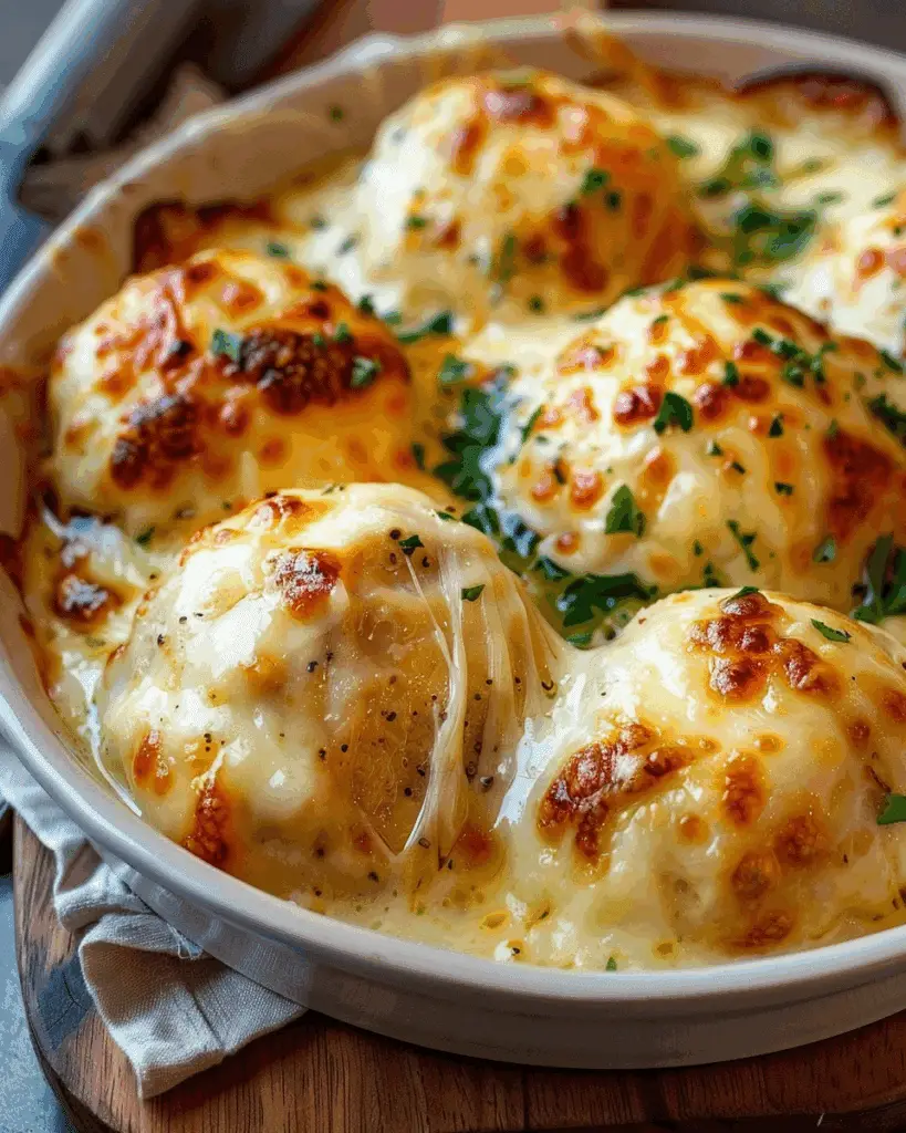Juicy Chicken Bombs Stuffed with Mozzarella