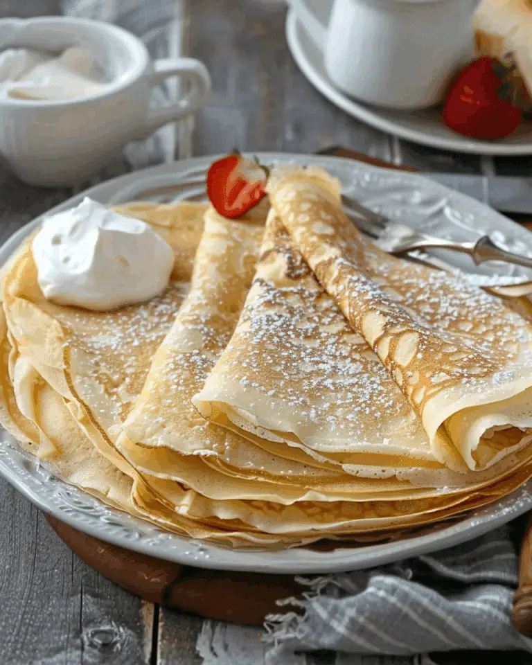 Classic French Crêpes