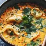 Curry Dumpling Soup