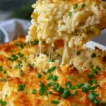 Dill Pickle French Onion Chicken Rice Casserole