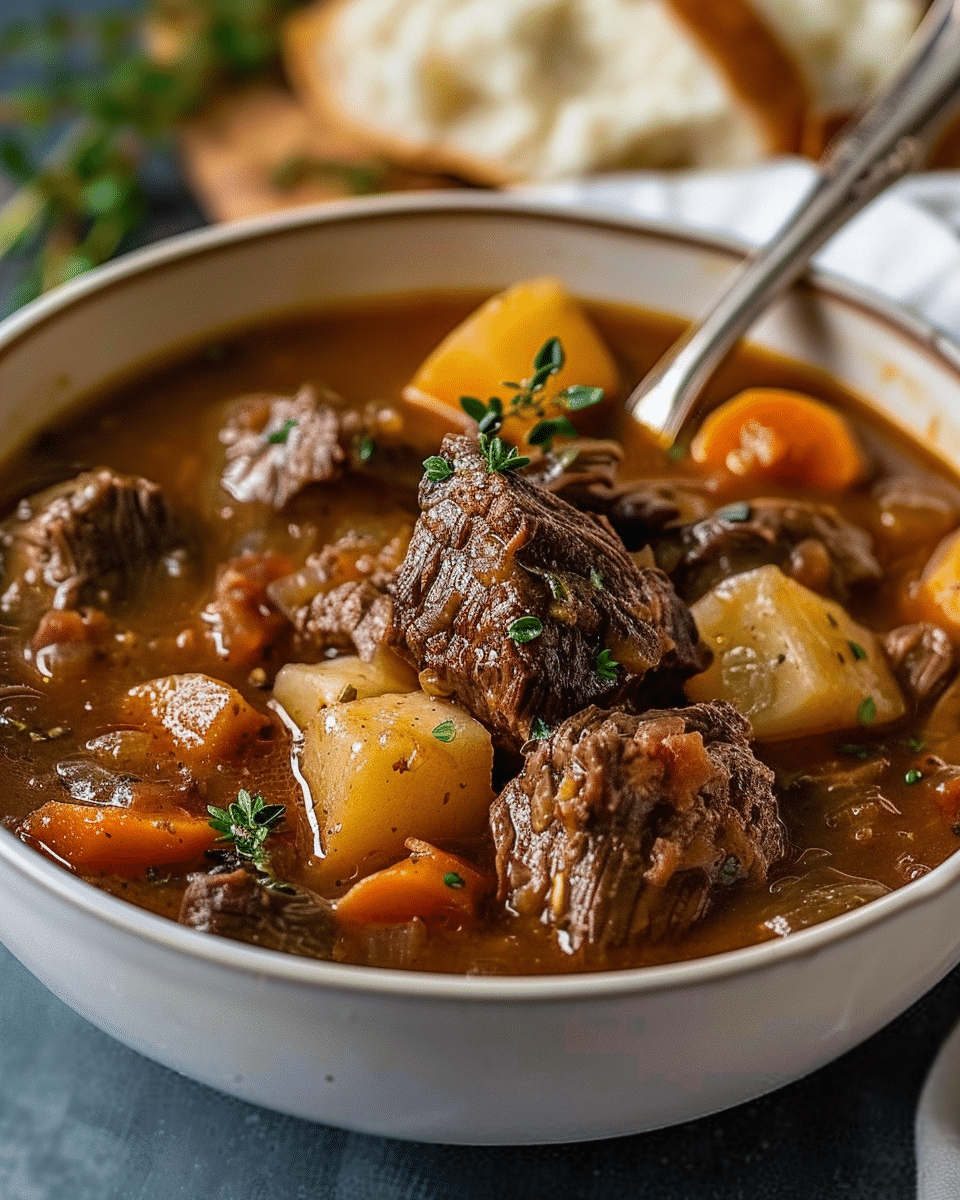 Apple Cider Beef Stew