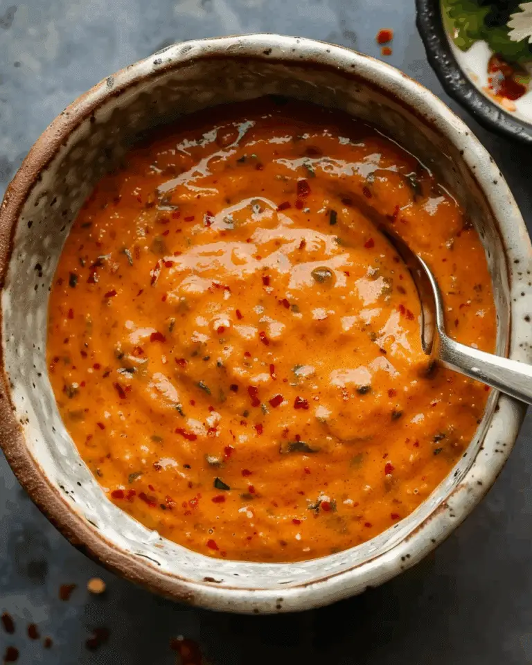 Chipotle Sauce with Garlic and Sour Cream
