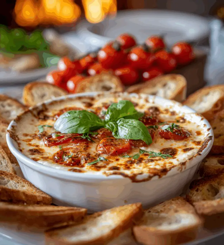 Creamy Bruschetta Dip